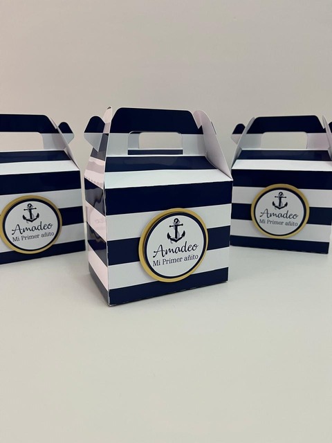 Plantilla | Caja lonchera | Molde editable