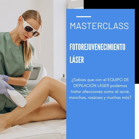 Masterclass fotorejuvenecimiento  láser