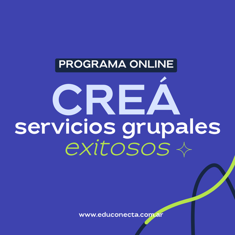 Creá Servicios Grupales Exitosos 2023