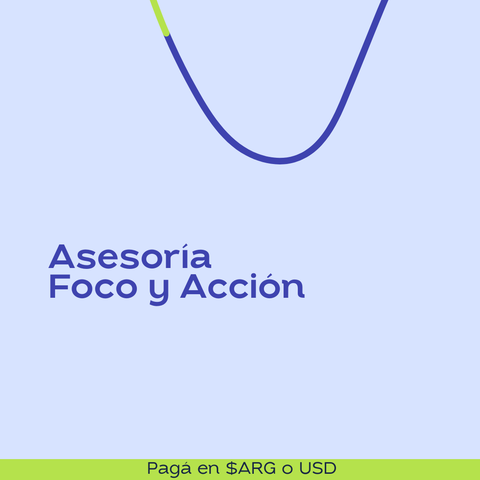 Asesoría Personalizada: foco y acción