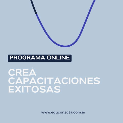 Programa online: Creá capacitaciones exitosas 2023