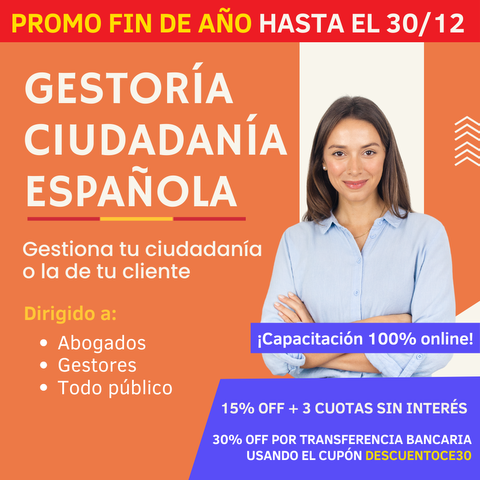 GESTORÍA CIUDADANÍA ESPAÑOLA