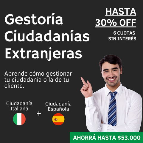 GESTORÍA EN CIUDADANÍAS EXTRANJERAS 