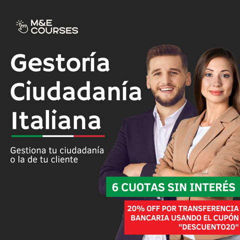 GESTORÍA CIUDADANÍA ITALIANA