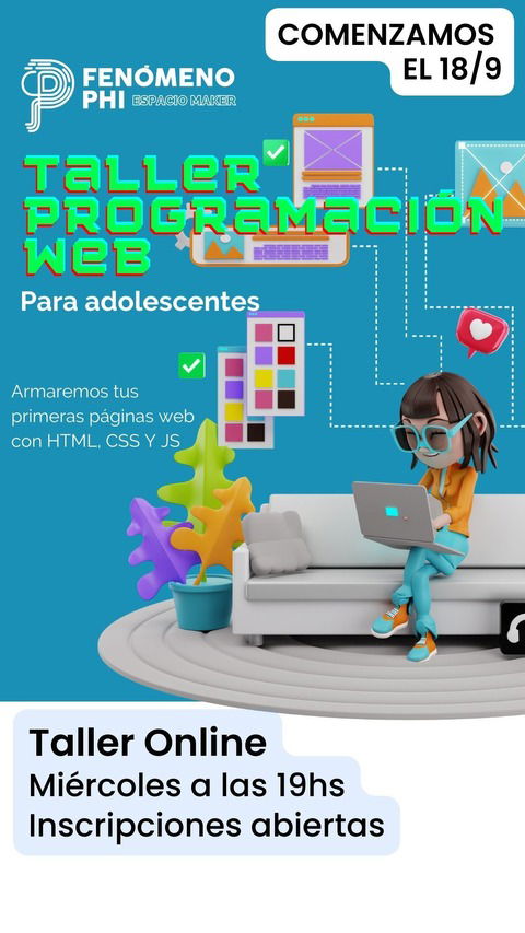 Programación Web para adolescentes