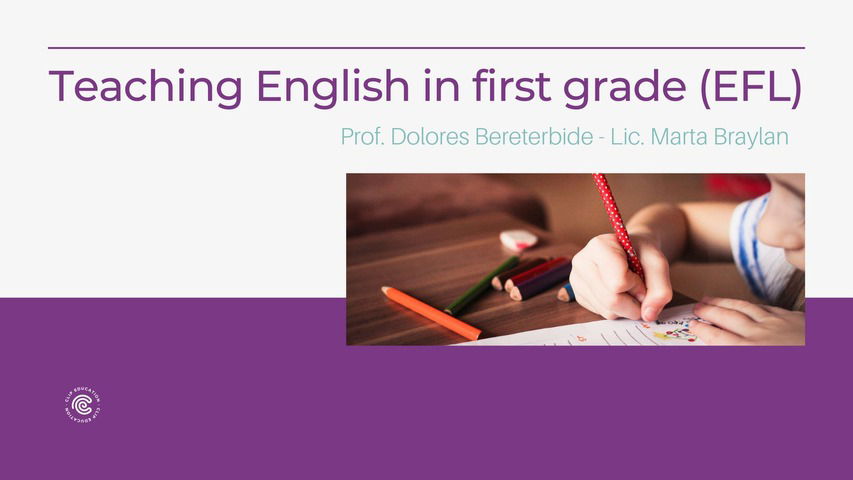 Teaching English in first grade (EFL)