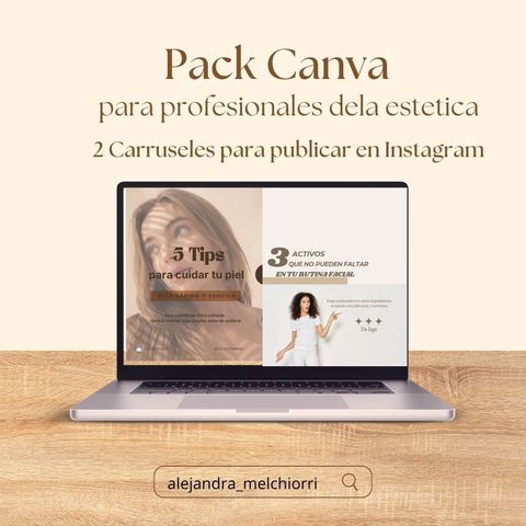 Pack Canva Cosmetologas Vol.1