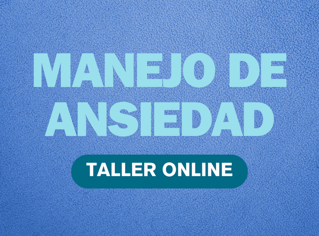 Taller online: Manejo de ansiedad