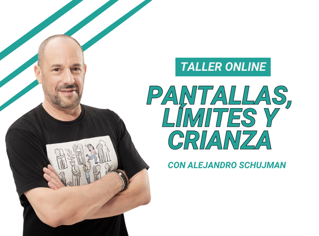 Taller online: Pantallas, límites y crianza. 
