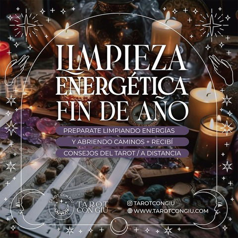 Limpieza energética de fin de año a distancia