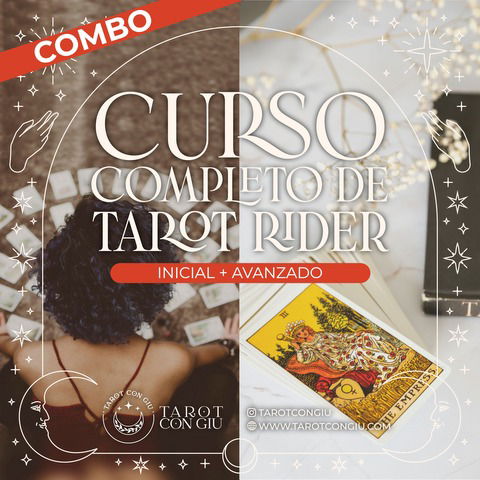 Combo curso completo de Tarot Rider-Waite-Smith