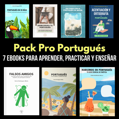 Pack Pro Portugués: 7 Ebooks para Aprender, Practicar y Enseñar