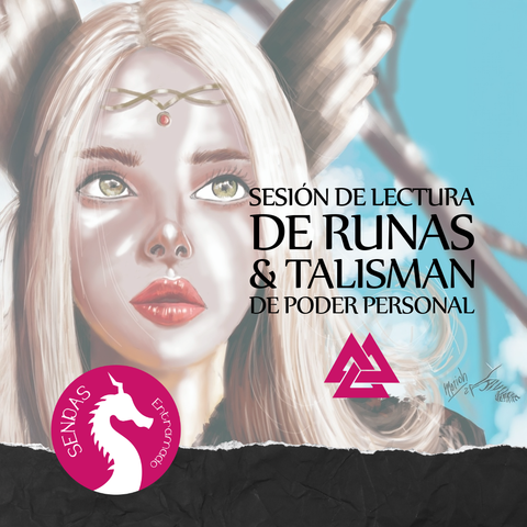 Sesión de lectura de runas  & talisman de poder personal