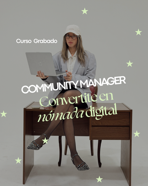 Curso Community Manager, convertite en nomada digital (grabado)