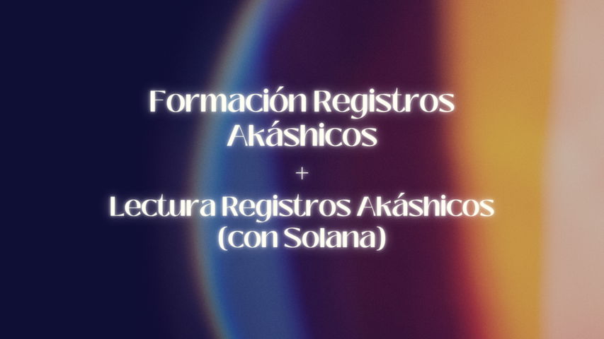 Formación + Lectura Registros (CON SOLANA)