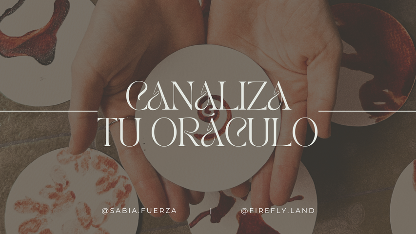 Canaliza tu oráculo