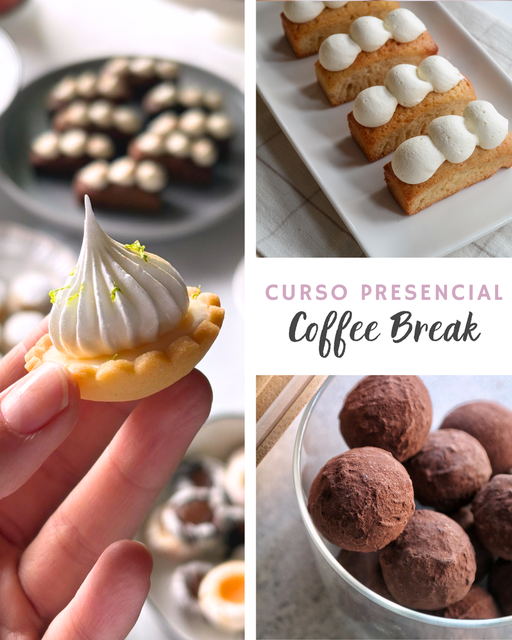 [CURSO PRESENCIAL] Coffee Break (Dulce y Salado) - 16 de Mayo / 13 de Junio AGOTADO