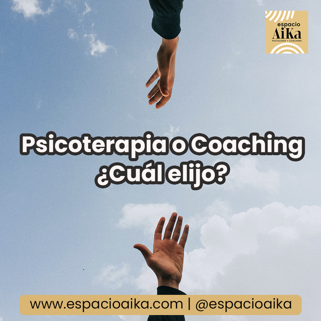 PSICOTERAPIA O COACHING ¿Cuál me conviene?