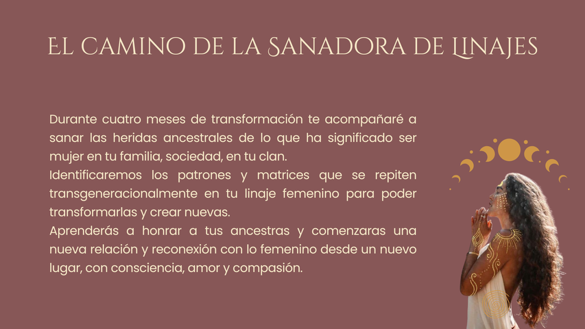 Sanadoras Ancestrales del Linaje Femenino