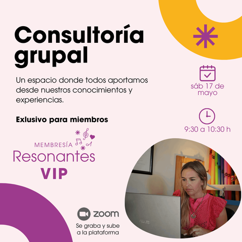 CONSULTORÍA GRUPAL MES DE MAYO