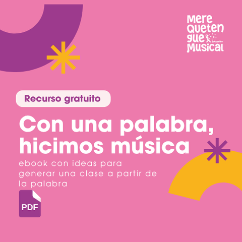 CON UNA PALABRA, HICIMOS MÚSICA