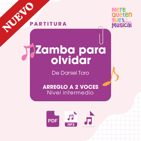 ZAMBA PARA OLVIDAR- A DOS VOCES
