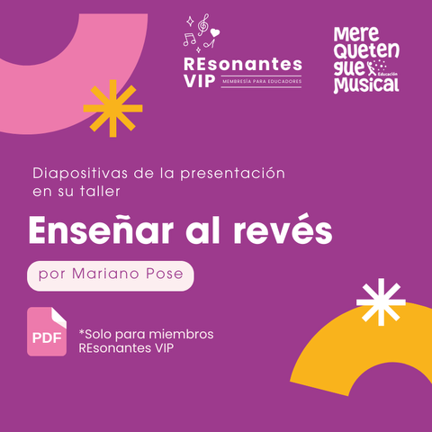 ENSEÑAR AL REVÉS