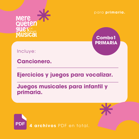 COMBO Nº1 PARA PRIMARIA 