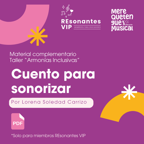CUENTO PARA SONORIZAR