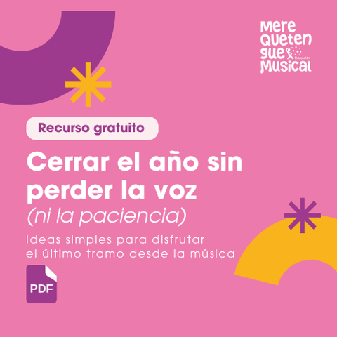 Cerrar el año sin perder la voz (ni la paciencia)