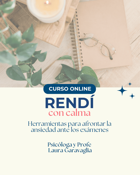 Rendí con calma
