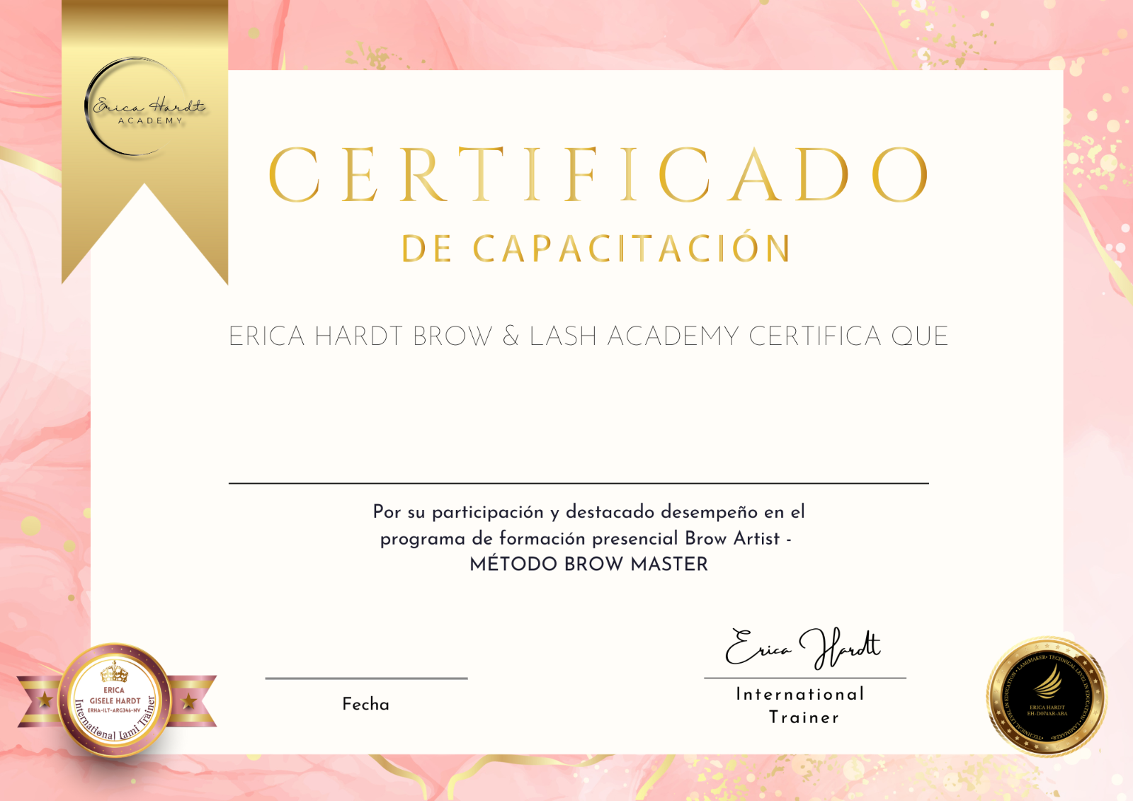 Certificado Brow Master