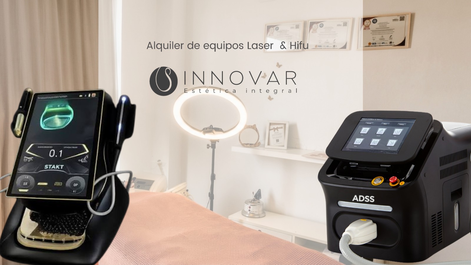 Innovar Láser — Alquiler de equipos para profesionales