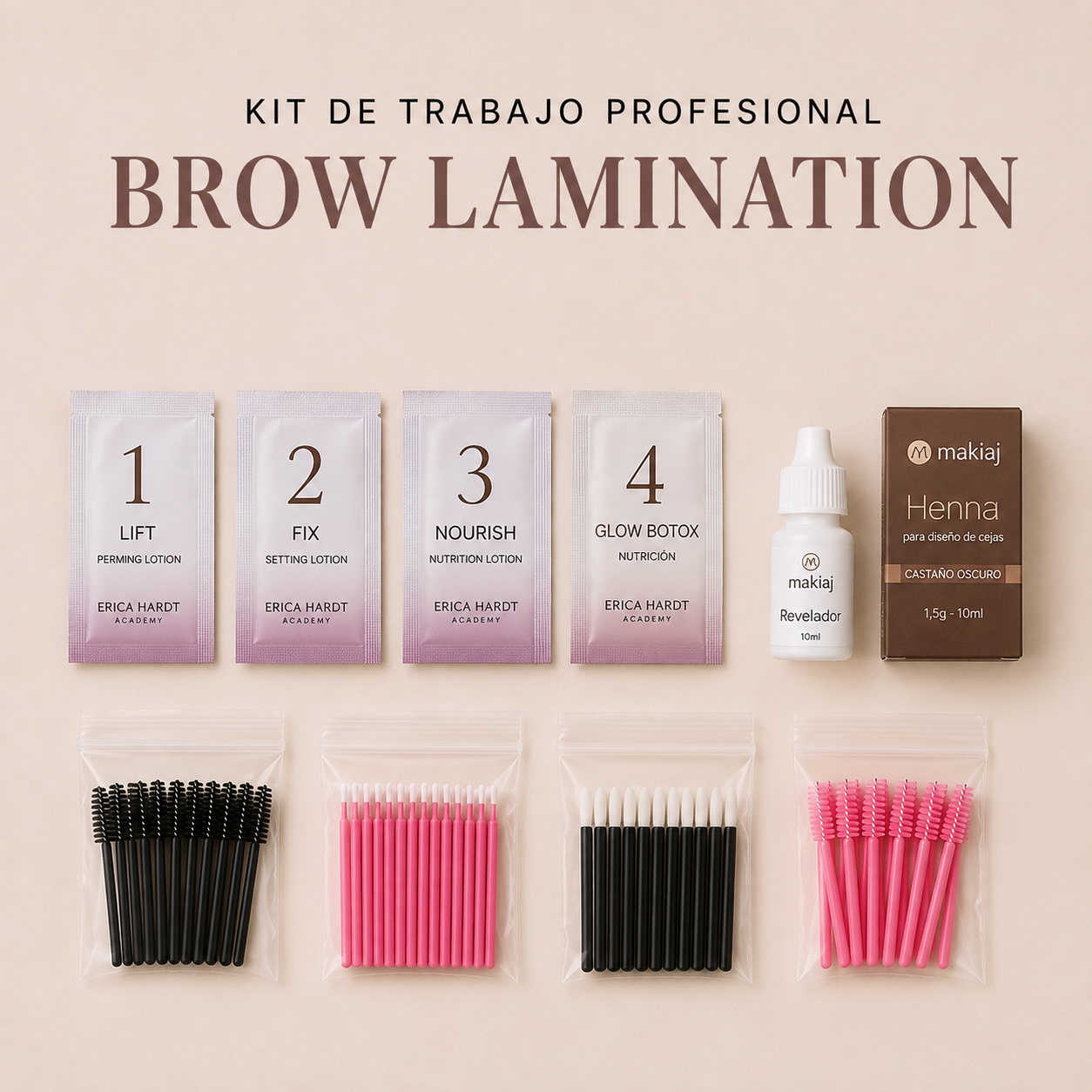 Kit de trabajo profesional Brow Lamination