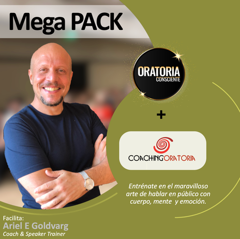Pack Oratoria Consciente + Mentorias personales