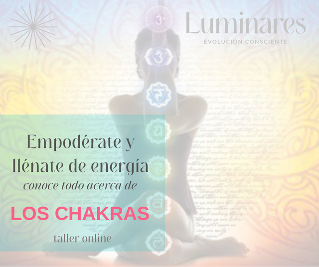 LOS CHAKRAS: EL PODER DE TU ENERGÍA (taller presencial)