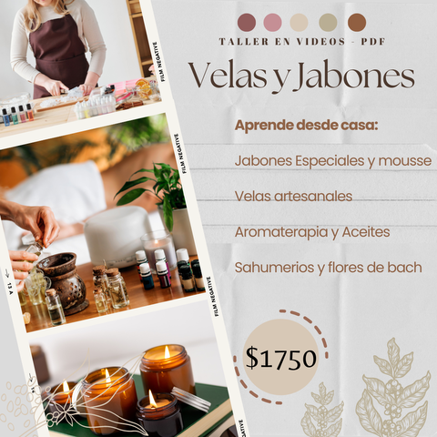 Curso Velas y jabones