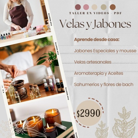 Curso Velas y jabones