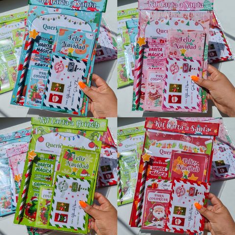 🎄 kit de cartas para SANTA📩