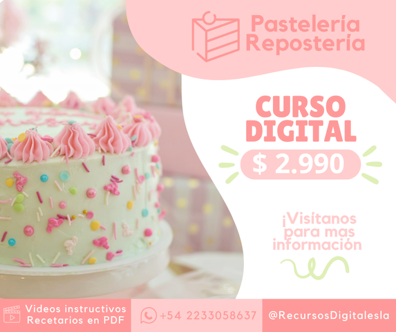 Curso Repostería y Pastelería