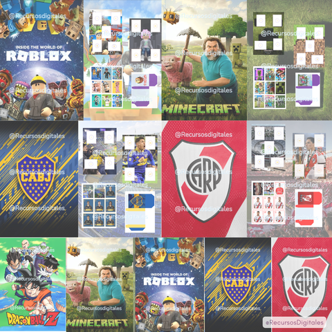 PACK 2 ALBUM IMPRIMIBLES