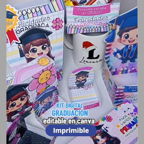 ‼️MEGAPACK DE 1000 DISEÑOS EGRESADITOS EDITABLES