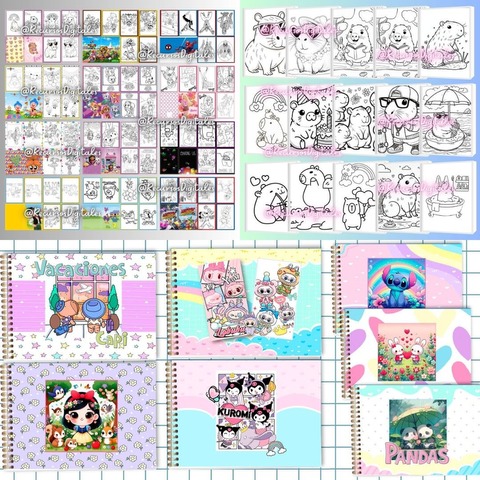 Pack Libritos para Colorear
