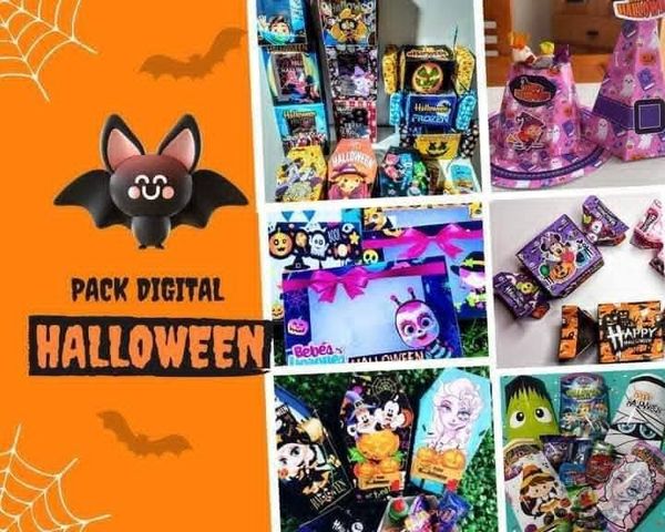 🕷️🎃👻 MEGAPACK DE 1000 CAJITAS – HALLOWEEN 🕸️🖤🕯️