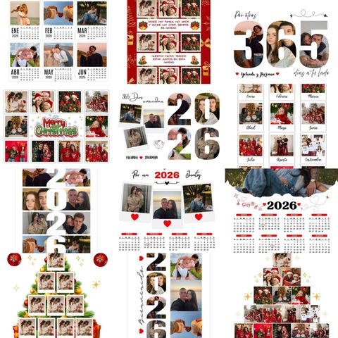 📅🎄KIT MULTIFOTOS 2026
