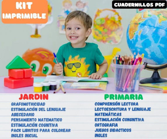 KIT ACTIVIDADES ESCOLARES