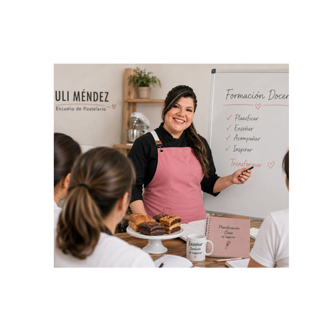 FORMACIÓN DOCENTE PARA ENSEÑAR PASTELERÍA 2026