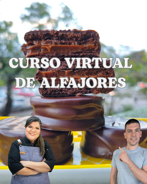 Curso de ALFAJORES clásicos para aprender de forma correcta y emprender.