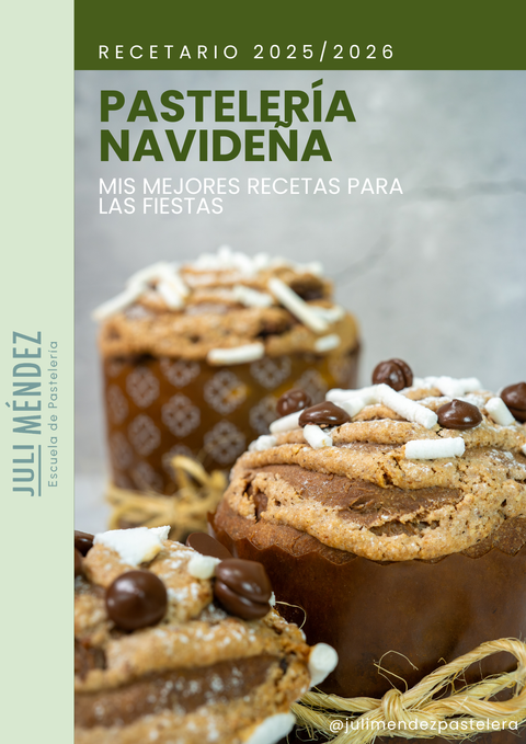 RECETARIO DE PASTELERÍA NAVIDEÑA 2025/2026