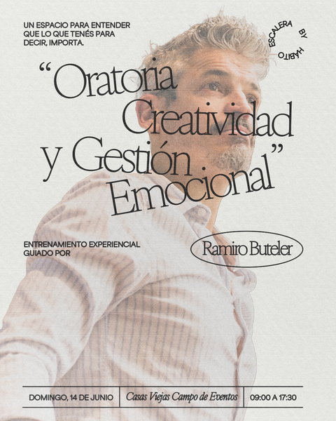 Oratoria, Creatividad y Gestón Emocional - Entrenamiento Experiencial